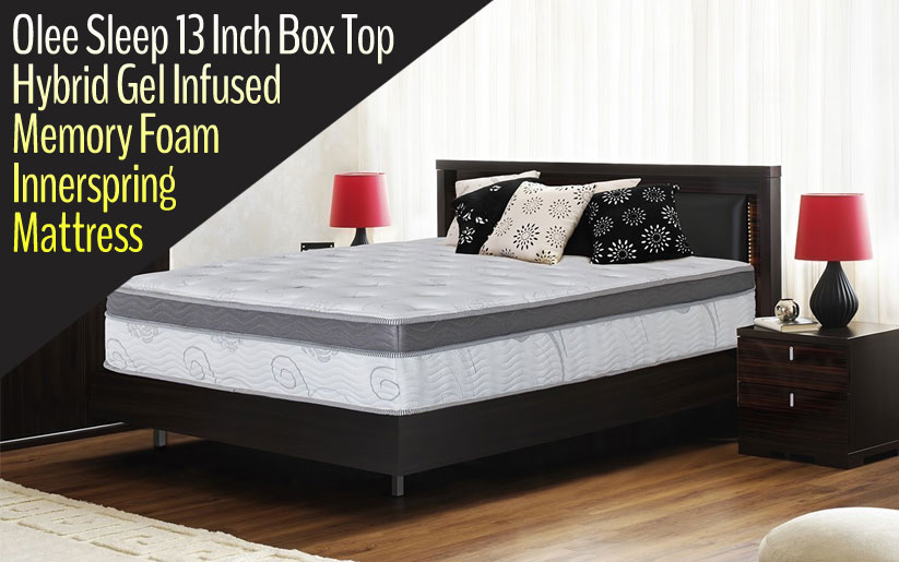 Olee Sleep 13 Inch Galaxy Hybrid Review: Memory Foam & Innerspring