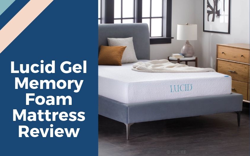Lucid 10 Inch Medium Plush Feel Gel Memory Foam Mattress Review
