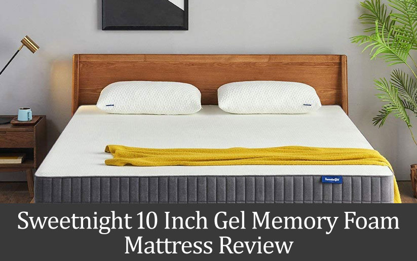 Sweetnight 10" Gel Memory Foam Mattress Review