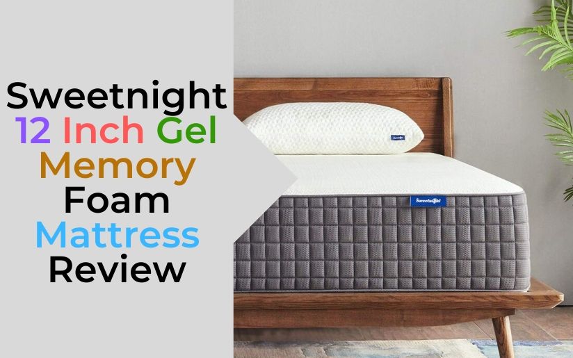 Sweetnight 12 Inch Gel Memory Foam Mattress Review